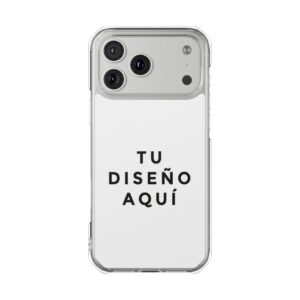 Funda Búnker Transparente Personalizable MagSafe